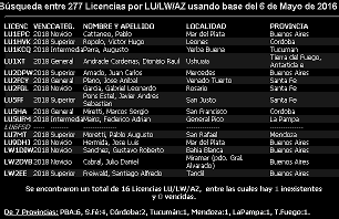 Buscar Multiples Licencias