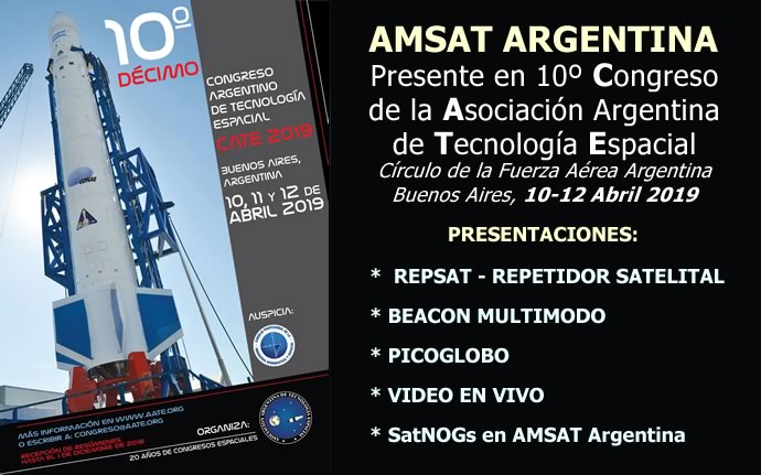 Amsat en CTE 2019