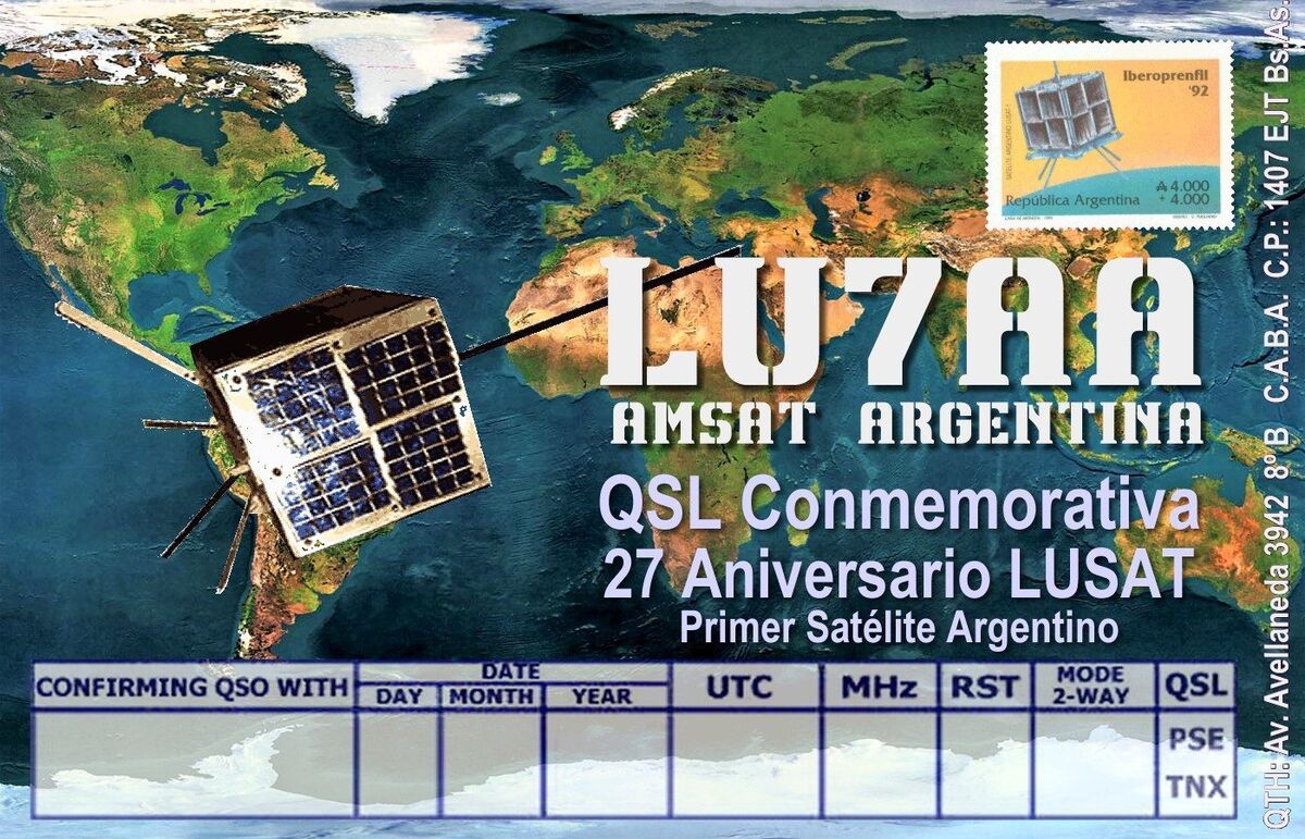 QSL del 27º aniversario