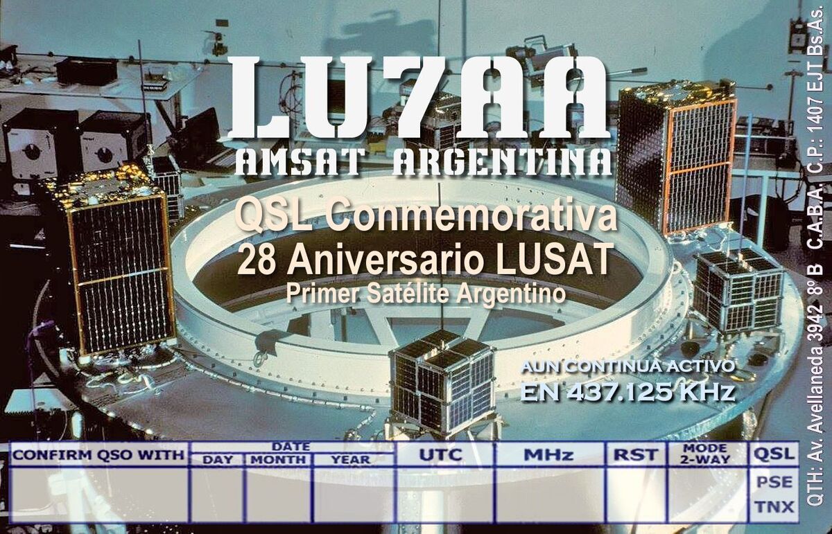 QSL del 28º aniversario