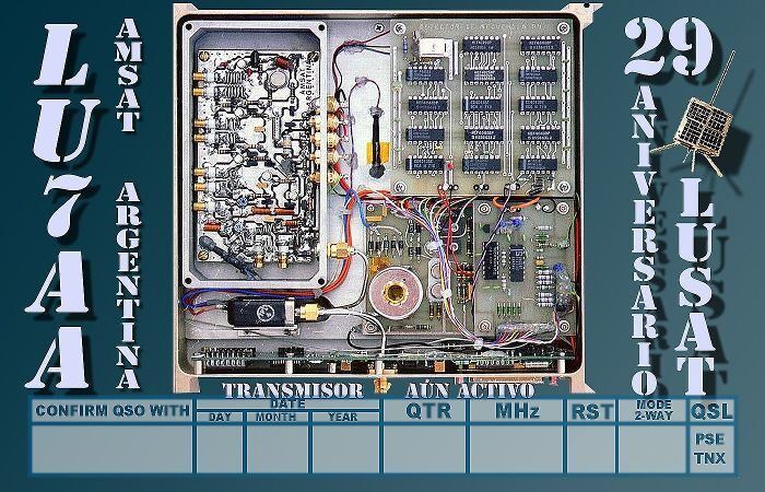 QSL del 29º aniversario
