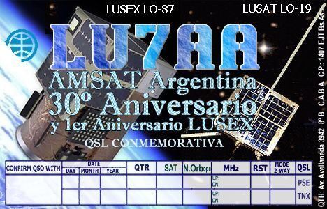 QSL del 30º aniversario